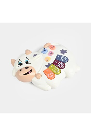 rexa Piano Toy, Baby Piano Toy Cow Shaped
