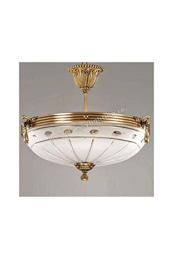 CandelabreClasice Ambiente Chandelier with Diam 33 cm, Classic Design, Antique Bronze Finish - Bussy Lighting 3039-52-42