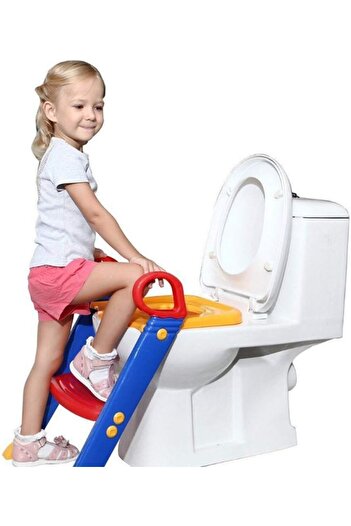 BUNCA 🚽 Baby Potty Training Chair with Stable and Safe Folding and Adjustable Ladder for All Toilets