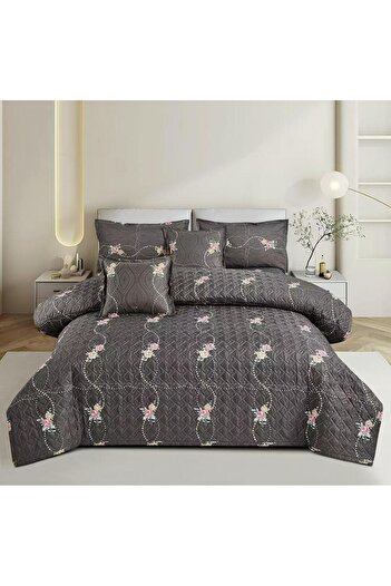 mengels 6-piece printed double duvet set, size 230 * 250 cm