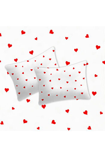 Lief Home 100% Cotton Zippered Pillow Case 50X70 (2 Pieces)