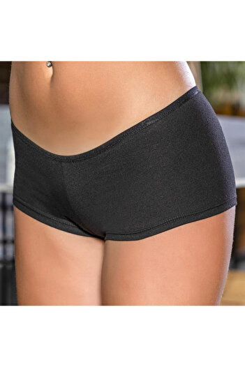 BYB MODA TASARIM Chiloți boxer din bumbac negri (brf2963)