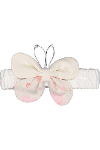 Babexi Combed Butterfly Hair Band Ecru