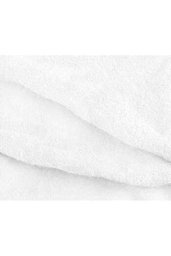 MELONIE Set of 3 White 100% Cotton Hotel Bath Towels 90X150 Cm, White Hotel Towels