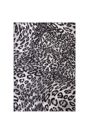 Kolibri Leopard Carpet 11066-190, Gray, 9 mm Thread, Anti-Allergic, Living Room, Bedroom