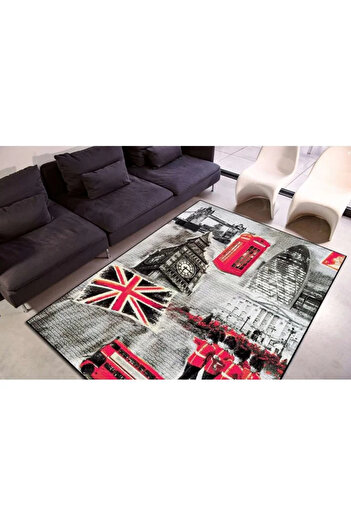 Kolibri Carpet England 11191, Gray, 9 Mm Yarn, Anti-Allergic, Living Room, Bedroom