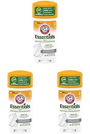 Arm&Hammer مزيل عرق آرم آند هامر بدون رائحة، 73 مل، عبوة من 3 قطع