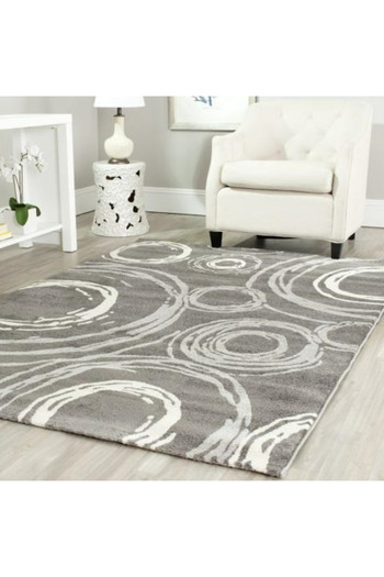 Mira Carpet 24010-196, Gray, 6 Mm Thread, Anti-Allergic, Living Room, Bedroom