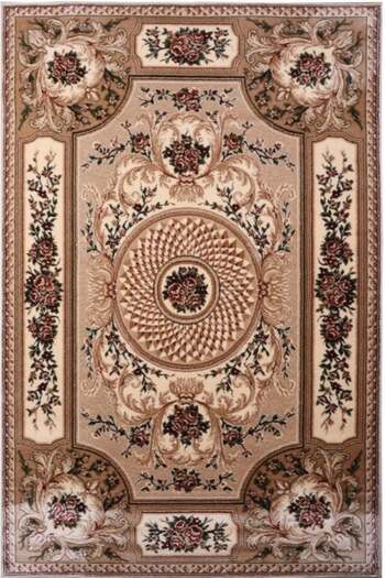 Lotos Carpet 531-110, Beige, 8 Mm Thread, Anti-Allergic, Living Room, Bedroom