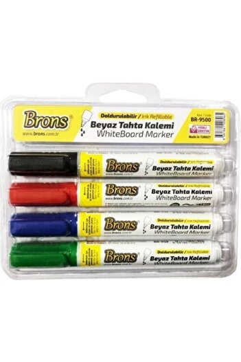 Nova Color Brons Refillable Wooden Pen - Set of 4 Domestic Br-9500