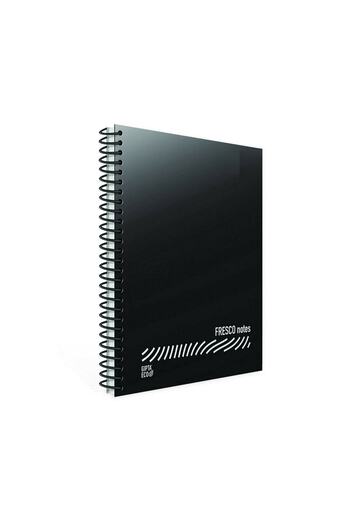 Gıpta Fresco Spiral Plain PP Notebook A4 72 Sheets Ruled