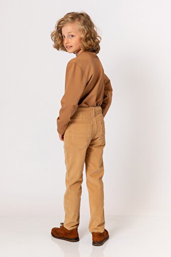 incity Boy's Camel Pants