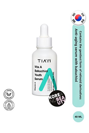 TİAM TIAM Vita A Bakuchiol Youth Serum 40 ml - Multifunkční sérum proti stárnutí