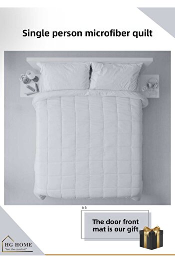 HİG HOME Single Cotton Microfiber Quilt