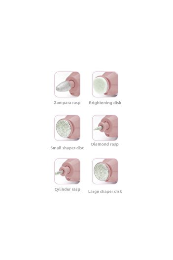 Polosmart PBS504 Manicure Pedicure Set Pink
