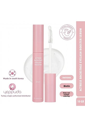 Klavuu Actress Backstage Eyelash Booster Serum - Eyebrow & Eyelash Nourishing and Strengthening Serum