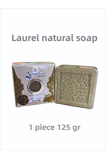 ANTEPLİHANI Laurel Soap, Laurel Oil, Laurel, Natural Hand Made Natural Soap, Soap (1 Piece 125 Gr)
