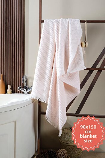 Zeynep Tekstil Bath Towel 90X150 cm 100% Cotton Daphne Model