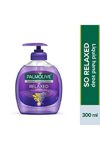 Palmolive Aroma Sensations So Relaxed Liquid Hand Soap with Ylang Ylang Essential Oil and Iris Essence 300 ml