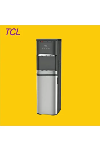 TCL Bottom Load Water Dispenser Hot/Cold/Normal , 4 L , 520 W , Stainless Steel , Black - TY-LWYR90T