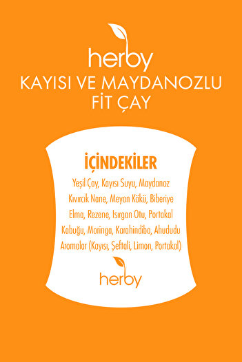 Herby 7 Day Fit Program - Apricot and Parsley Fit Tea Set of 4