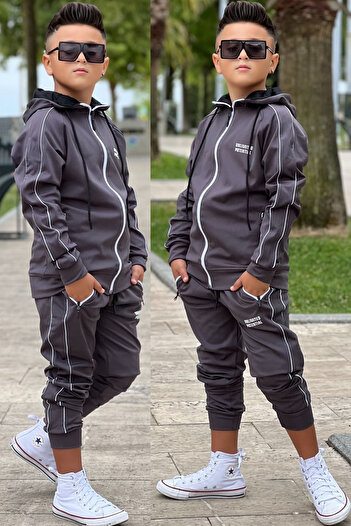 Zaziko Kids Unlimited Potential Diver Fabric Unisex Kids Tracksuit Set Esf.1725