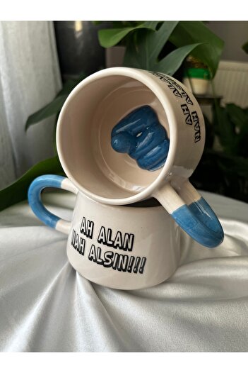 Gonulella Ah Alan Nah Alır Special Design Mug / Mottolu Cup / Nah Mug / Gift Mottolu Cup - Cup