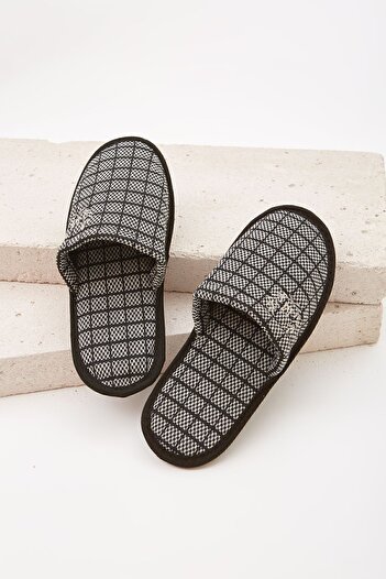 Moda Devrin 3'lü Paket M Kışlık Terlik Ev Terliği Çeyiz Bohça Seti Misafir Terliği
