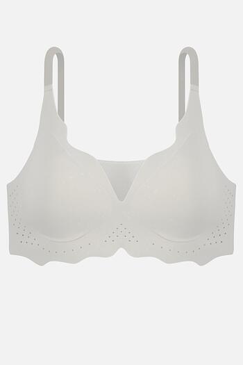 Wonna Ghost laser cut non-wired Stitch-Free bra - non-supportive - 2813 - gray