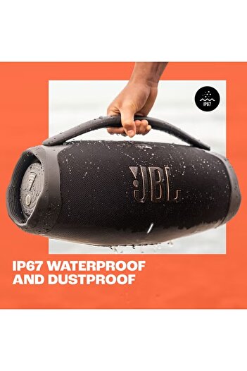 JBL Boombox 3 Powerful Wi-Fi And Bluetooth, Deep Bass, 3-Way Speaker, 24H Battery, 3D Dolby Atmos,