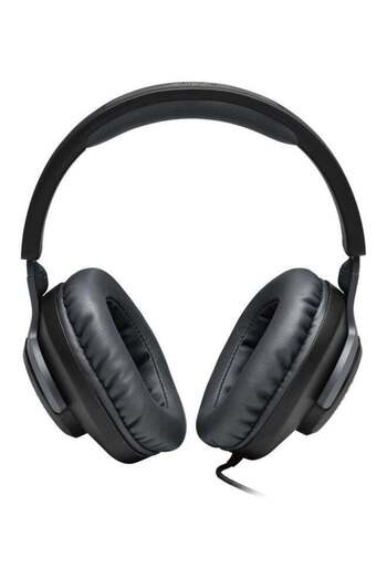 JBL Quantum 100 On-Ear Wired Headphones With Mic For PS4/PS5/XOne/XSeries/NSwitch/PC