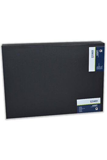 Gıpta Script 9 Piece Desk Mat Set Brown 7104