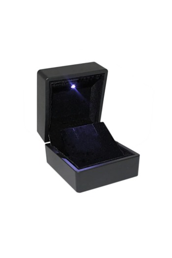 Şimal Silver 925 Ayar Gümüş ( Işıklı Kutu Hediye ) Mıknatıslı Pembe Kalp Taşlı Yonca Kolye