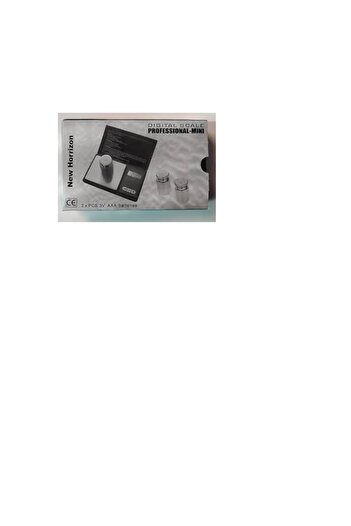 Generic 2-piece Pocket Scale: Mini Digital Scales, Silver