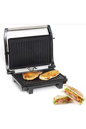 Generic 2 Slice Panini Press & Contact Grill Maker – Non-Stick Sandwich Maker with Cool Touch & Indicator