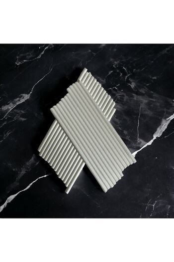 Krm Ambalaj 6*20 cm White Paper Straws, 25 Pieces