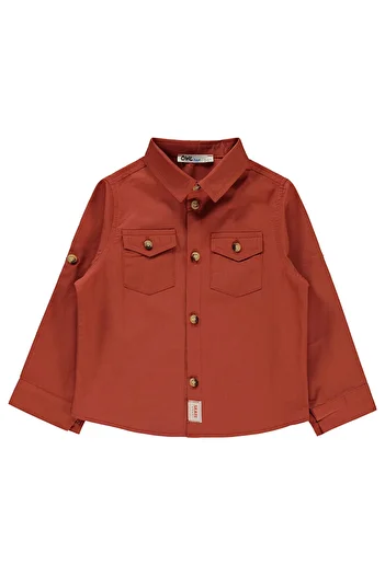 Civil Boys Boy's T-Shirt Shirt 2-5 Years Dark Copper