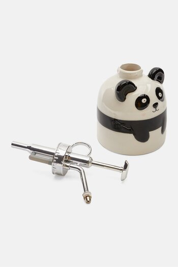 Puckator Panda Ceramic Plant Mister, White Combo