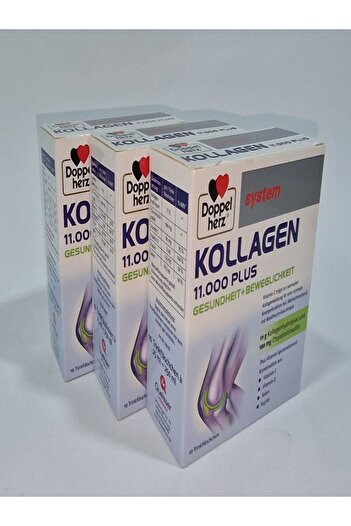 Doppelherz Kollagen 11.000 Plus 3 x 10flacoane unidoza Doppelherz