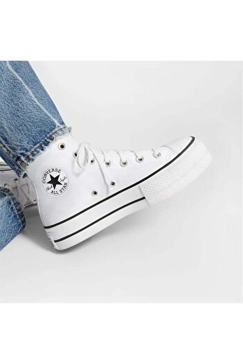Converse Chuck Taylor All Star Lift Unisex Beyaz Platform Sneaker 560251C.102
