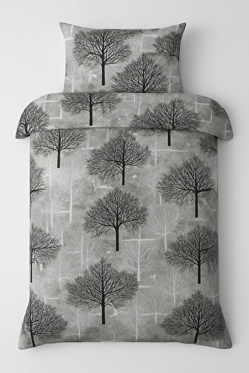 Madame Home Quilted Fiber Filled Single Pique Tree Pattern Suitable for Daily Use