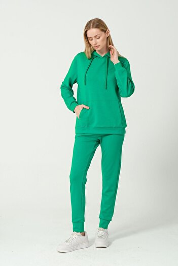 Rich Women's Soft Fabric Tracksuit Set Sweatpants and Sweatshirt