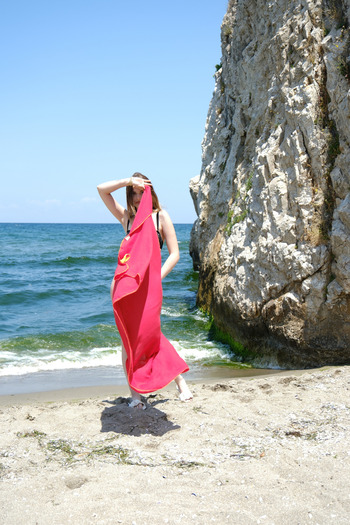 Svava Muslin Beach Towel | ,Travel Towel,Organic Cotton, Camping (90*175 cm)