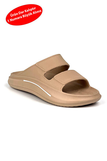 KAJILA Men's Mink Comfortable Non-Slip Sole Lightweight Daily Beach Slippers