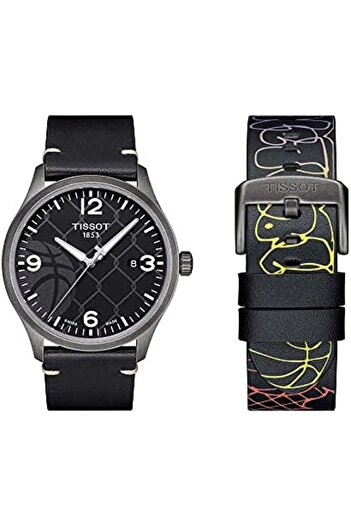 TISSOT Tissot Gent 3x3 Street Quartz Men's Watch with Extra Strap - T1164103606700