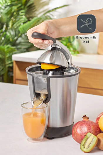 HOMEND Vitamillion 2603h - Electric Steel Citrus and Pomegranate Squeezer