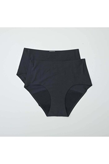 KIABI Pack of 2 period pants black