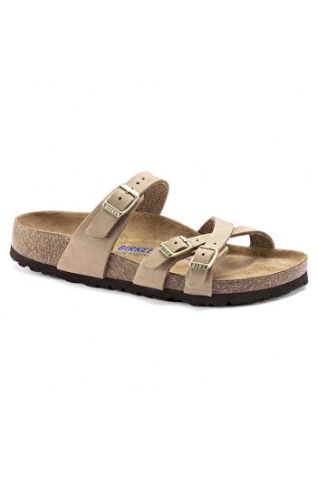 Birkenstock Women / Girls Slippers 1022973 Franca Sfb Nu Sandcastle