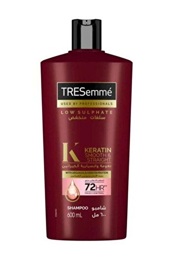 Tresemme Keratin Smooth + Hydrolysed Keratin & Argon Oil Clear 600ml
