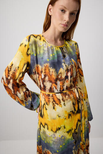 Touché Privé PATTERNED VISCOSE DRESS